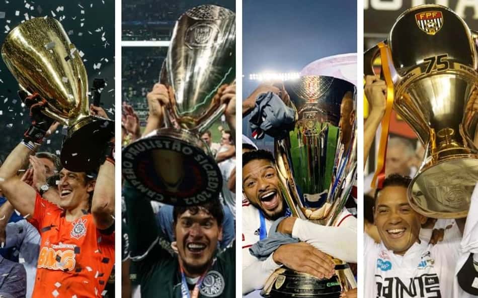 Corinthians, Palmeiras, São Paulo e Santos.