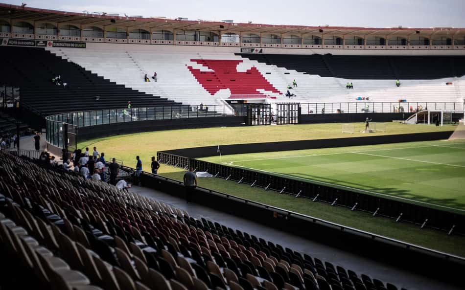 Corpo de Bombeiros interdita parcialmente São Januário, estádio do Vasco