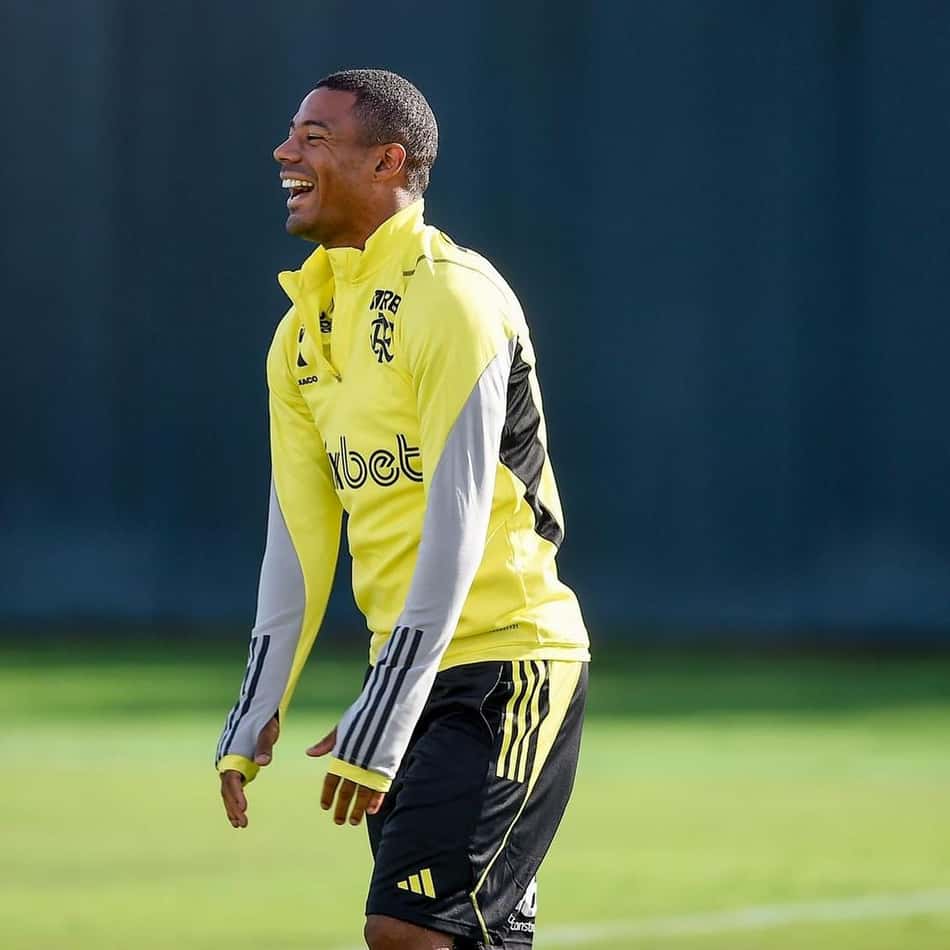 De La Cruz – treino do Flamengo nos Estados Unidos