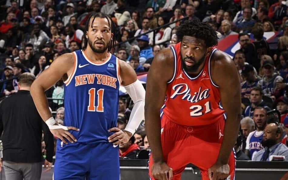 Jalen Brunson comanda e Knicks detona 76ers