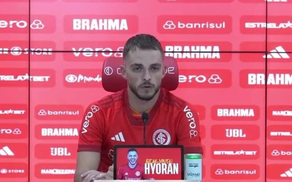 Hyoran é apresentado oficialmente pelo Internacional: 'Sentimento diferente'