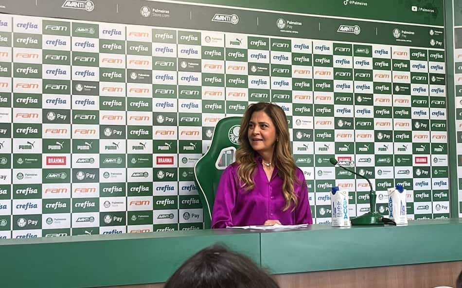Leila Pereira abrirá concorrência para patrocínio no Palmeiras e cutuca Corinthians: 'Rivalidade é em campo'