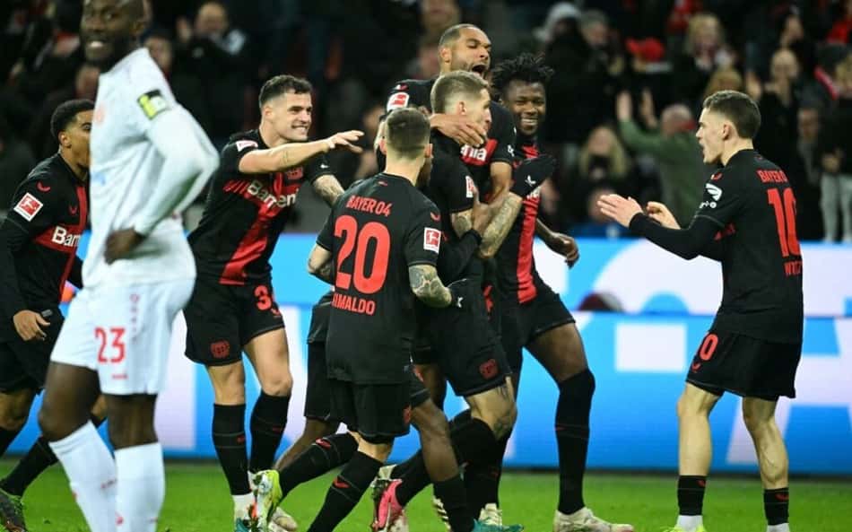 Bayer Leverkusen vence Mainz 05 pela Bundesliga e atinge recorde histórico; veja os gols