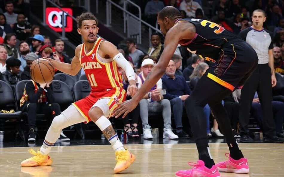 Esnobado, Trae Young brilha e Hawks bate Suns