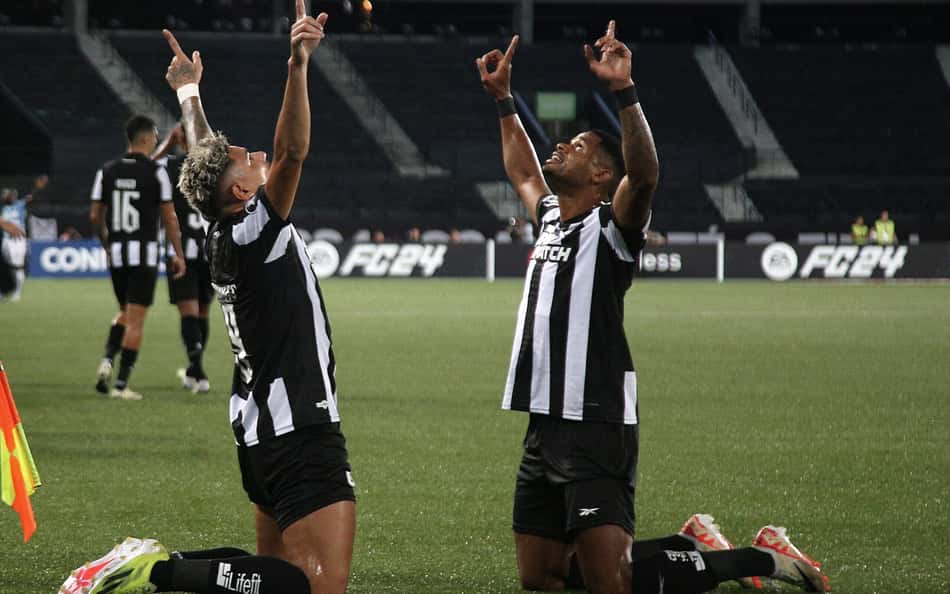 Júnior Santos brilha, Botafogo atropela o Aurora e conquista classificação na Libertadores