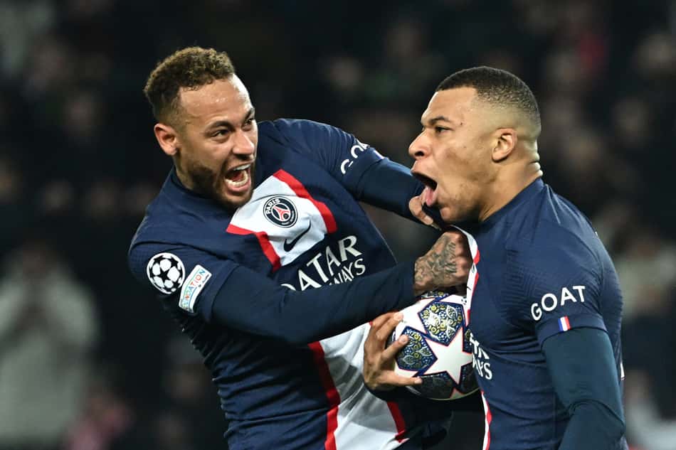 Neymar e Mbappé - PSG