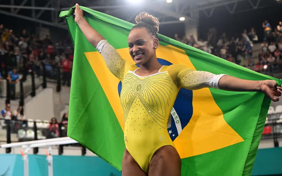 Em ano olímpico, Rebeca Andrade se torna embaixadora de gigante do mercado esportivo