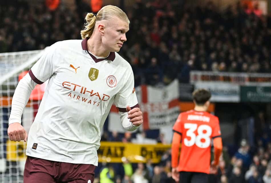 Haaland - Luton Town 2x6 Manchester City