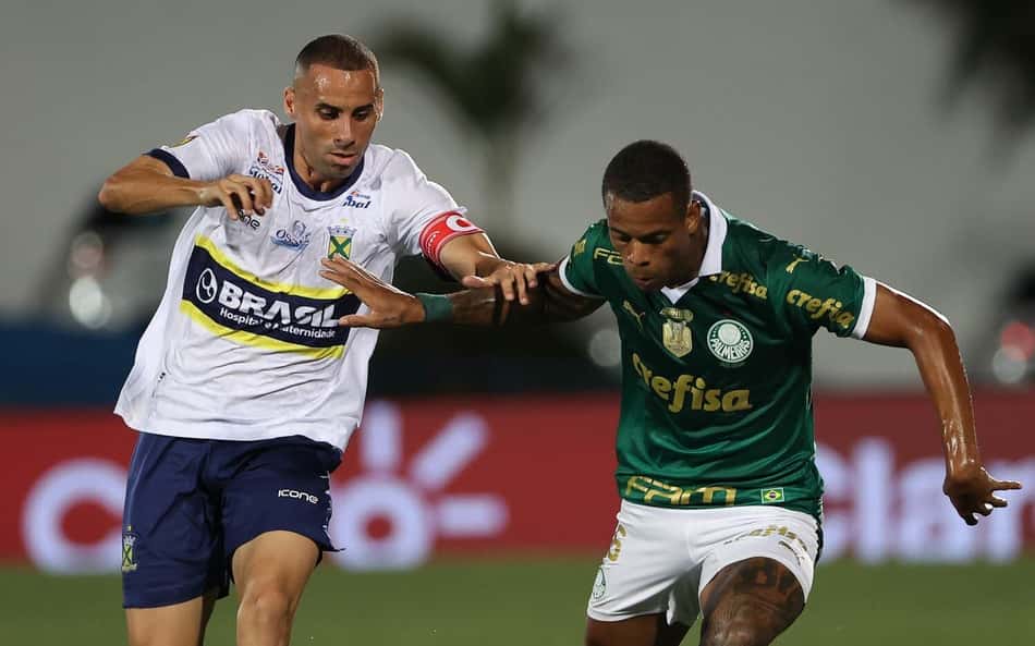Palmeiras sofre empate no fim com o Santo André e perde chance de chegar à liderança do Paulistão