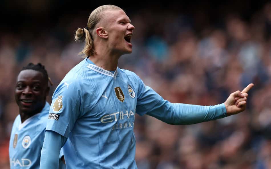 Haaland revela como se motiva no Manchester City: 'Quando sinto isso, quero vencer novamente'