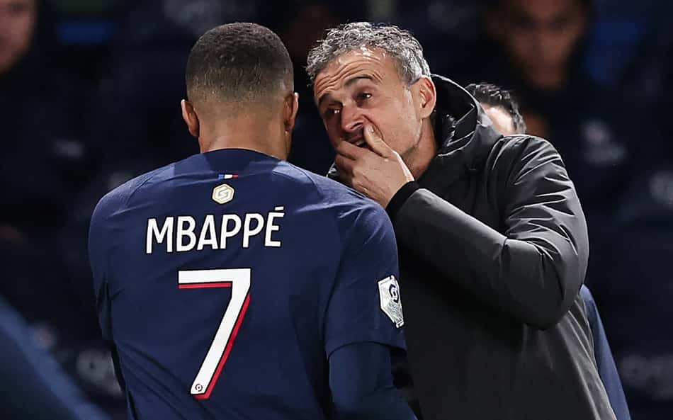 'Eles não se suportam mais': relação de Mbappé e Luis Enrique está insustentável no PSG, afirma jornal