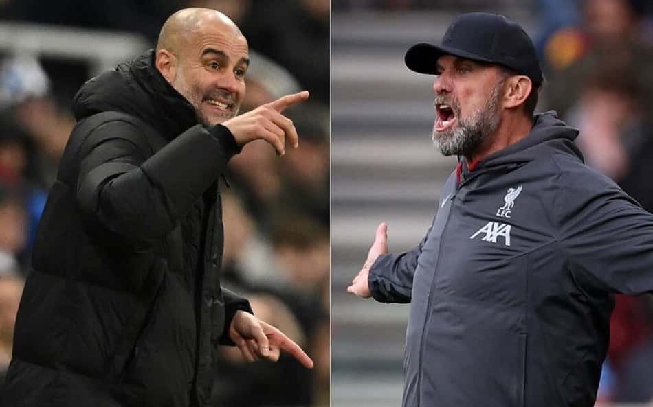 Jürgen Klopp rasga elogios a Guardiola antes do duelo entre Liverpool e Manchester City: 'Ele é o melhor'