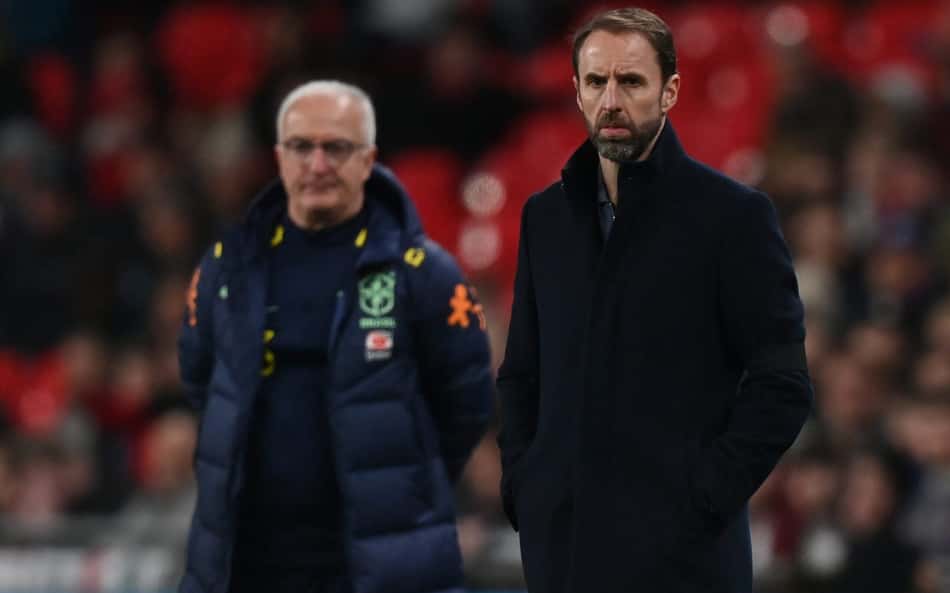 Técnico da Inglaterra economiza nos elogios a Endrick e 'contesta' resultado de jogo contra o Brasil