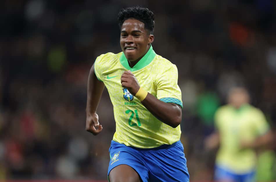 Endrick - Brasil - Seleção Brasileira Palmeiras