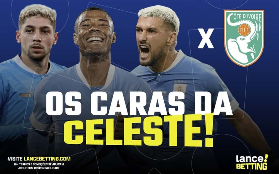 Com R$200, você leva mais de R$420 para uma vitória simples do Uruguai sobre Costa do Marfim