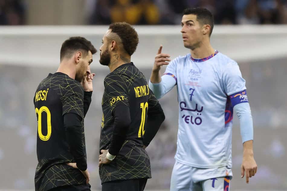 Messi, Neymar e Cristiano Ronaldo