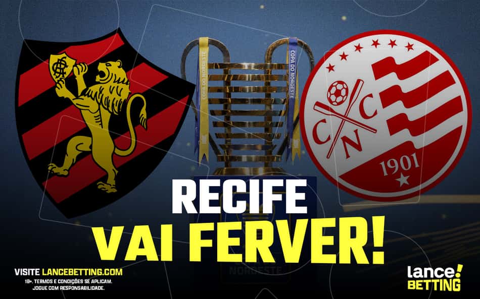Ganhe mais de R$300 se o clássico entre Sport e Nautico terminar empatado