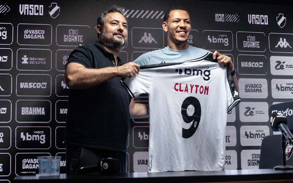 Apresentado pelo Vasco, Clayton Silva revela os motivos que fizeram fechar com o clube: 'Pelo tamanho'