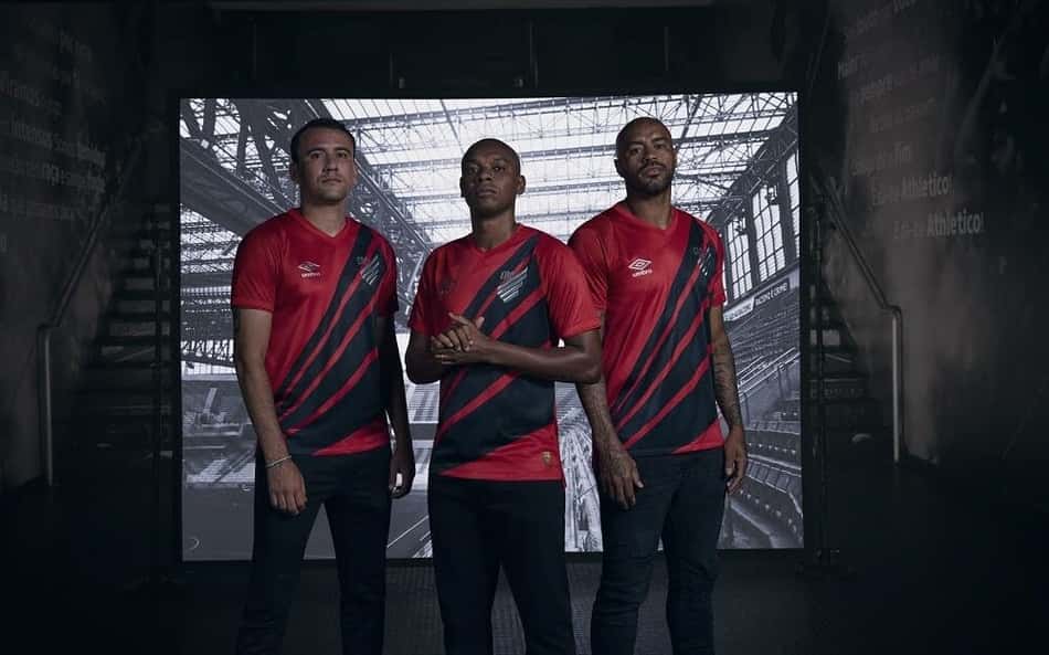 Athletico-PR apresenta novos uniformes no ano do Centenário do Furacão