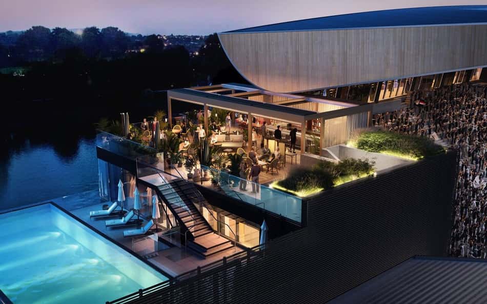 Fulham anuncia nova arquibancada no estádio com piscina e restaurantes