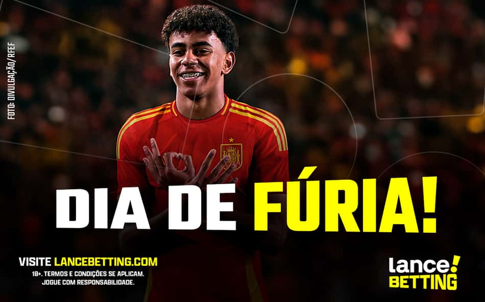 Espanha x Colômbia! Colocando R$200, você ganha mais de R$340 se a Fúria vencer