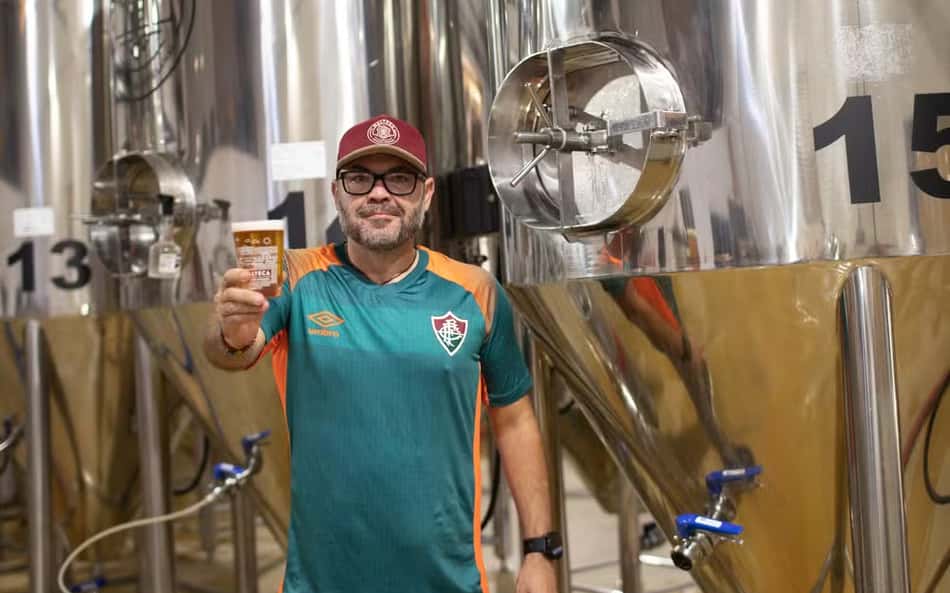 Torcedor do Fluminense cria cerveja em homenagem ao título da Libertadores de 2023