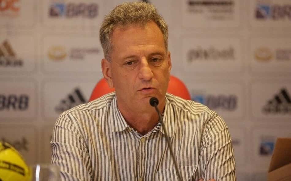 Ex-BBB posta foto com presidente do Flamengo após jogo contra o Nova Iguaçu: 'Ainda temos chance'