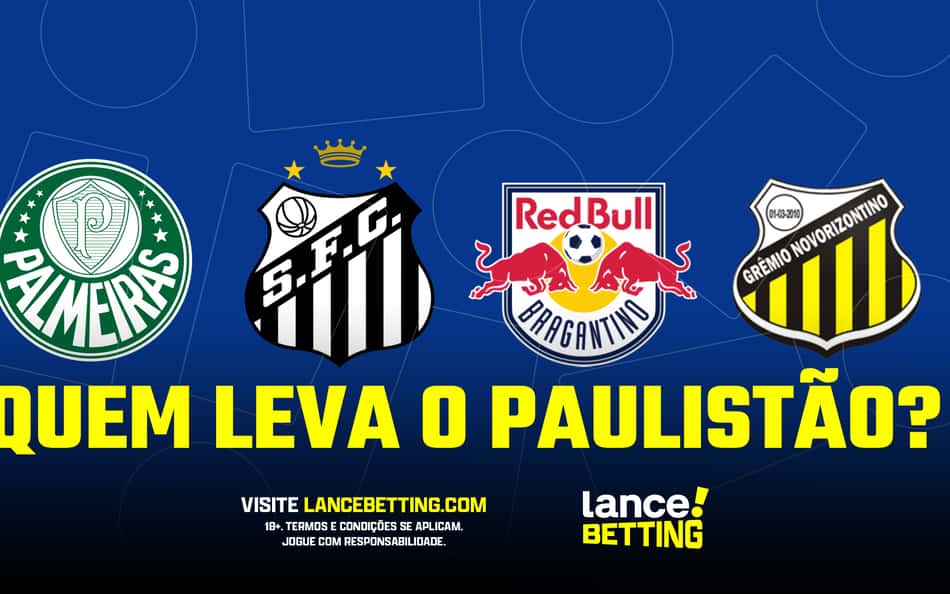 Quem leva a taça? Aposte no campeão paulista e fature mais de R$350