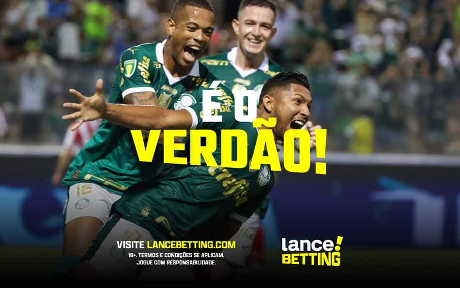 Com R$100, você ganha mais de R$200 se Palmeiras x Ponte Preta terminar com dois gols ou menos