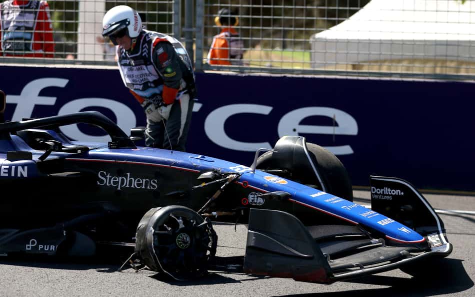 Williams admite falta de recursos e diz que 'troca pneu enquanto pedala' na F1 2024