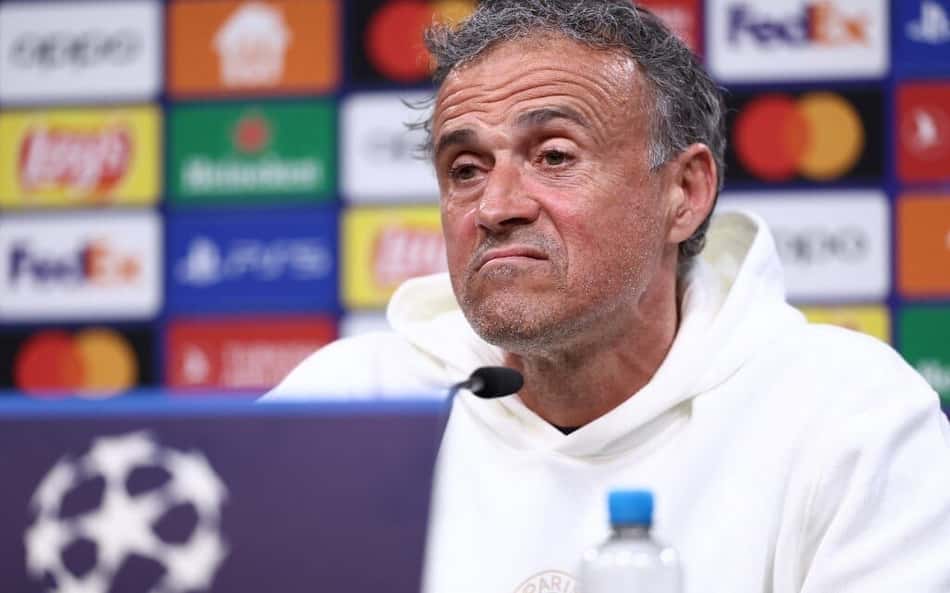 Luis Enrique afirma que PSG não vencer Champions League será uma 'decepção' e detona a imprensa esportiva
