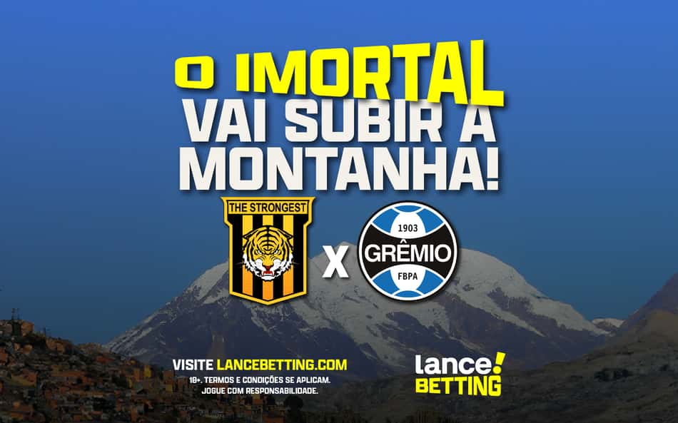 Libertadores! Com apenas R$50, você pode levar mais de R$240 se o Grêmio vencer o The Strongest