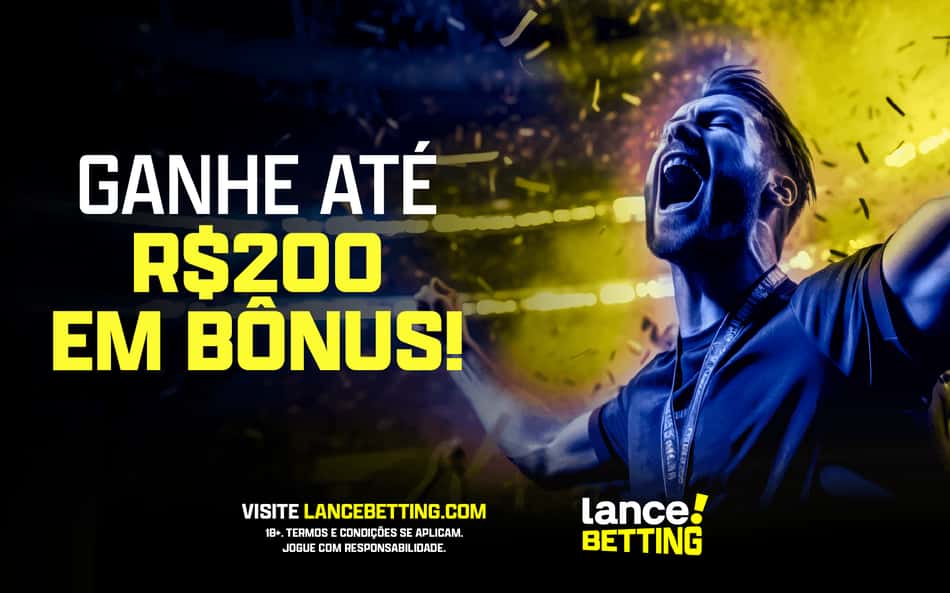 A boa do Lance! Betting: vamos dobrar seu primeiro depósito, até R$200! Basta abrir sua conta e tá na mão!
