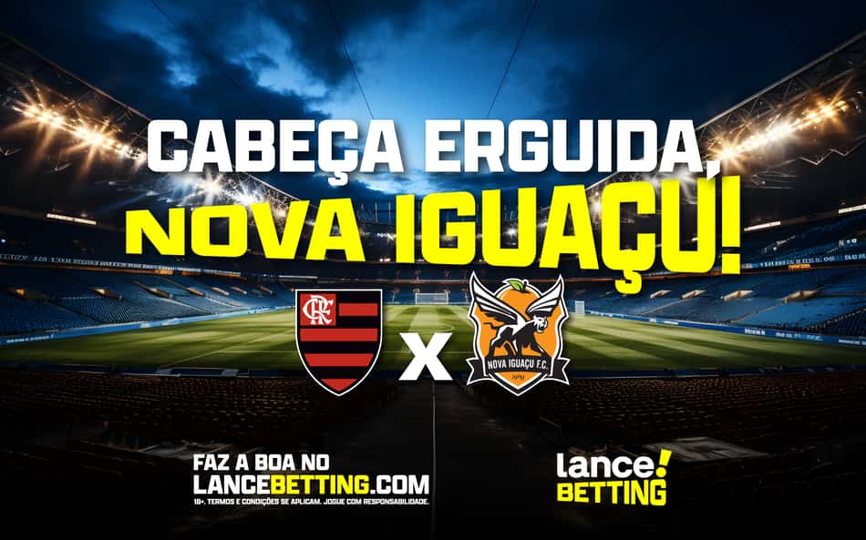 Fature alto com a zebra! Coloque R$20 e leve mais de R$130 se o Nova Iguaçu conseguir segurar o empate contra o Flamengo