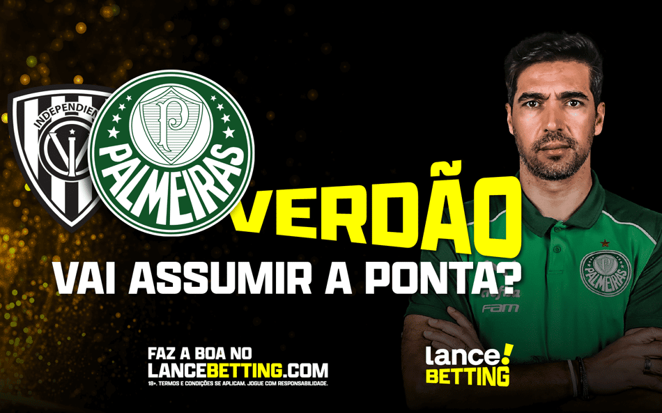 Verdão quer ficar na ponta! Com R$100, você leva R$306 se o Palmeiras vencer o del Valle
