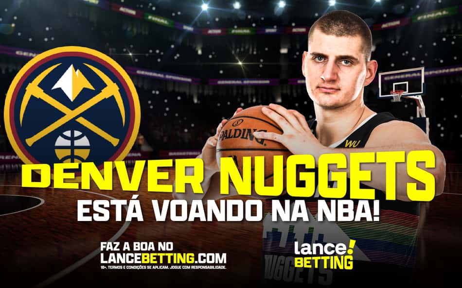 Aposte R$100 e leve R$174 se o Denver Nuggets ganhar a Conferência Oeste da NBA