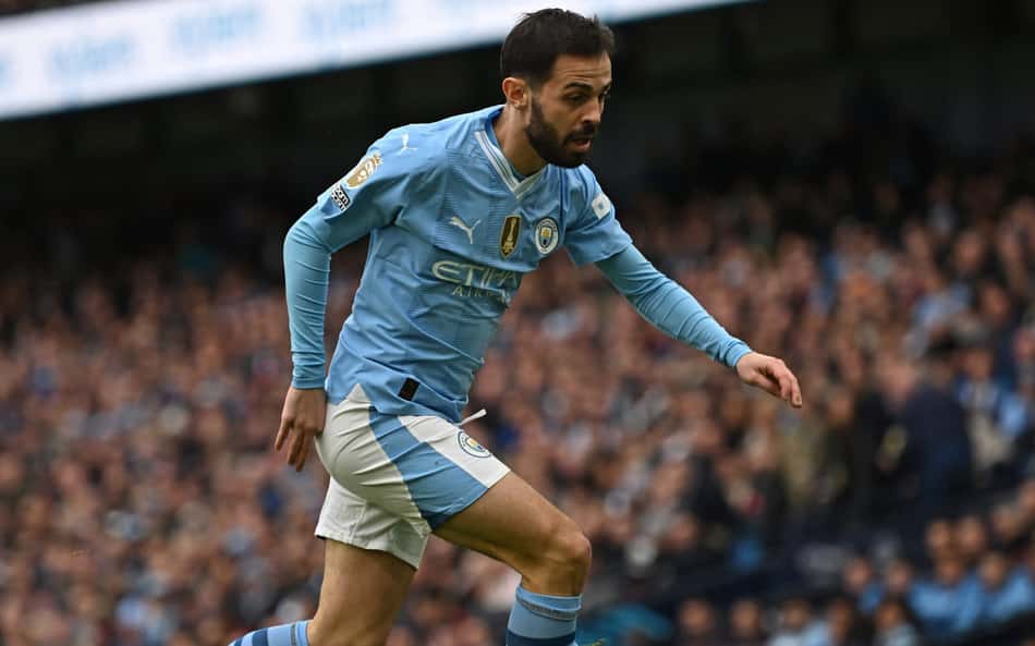 Bernardo Silva, do Manchester City, dispara sobre sequência exaustiva de jogos: 'Não é justo'
