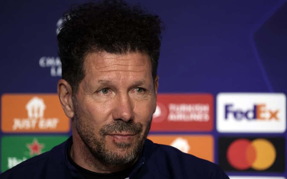 Simeone nega favoritismo e fala sobre confronto contra o Borussia Dortmund: 'Será intenso'
