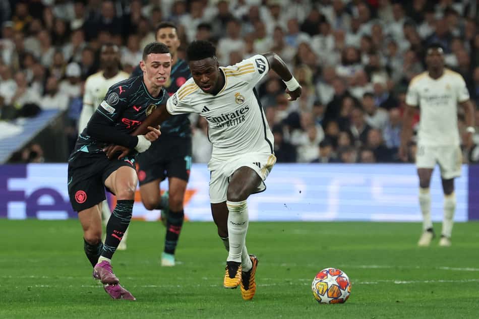 Real Madrid x Manchester City - Foden e Vini Jr