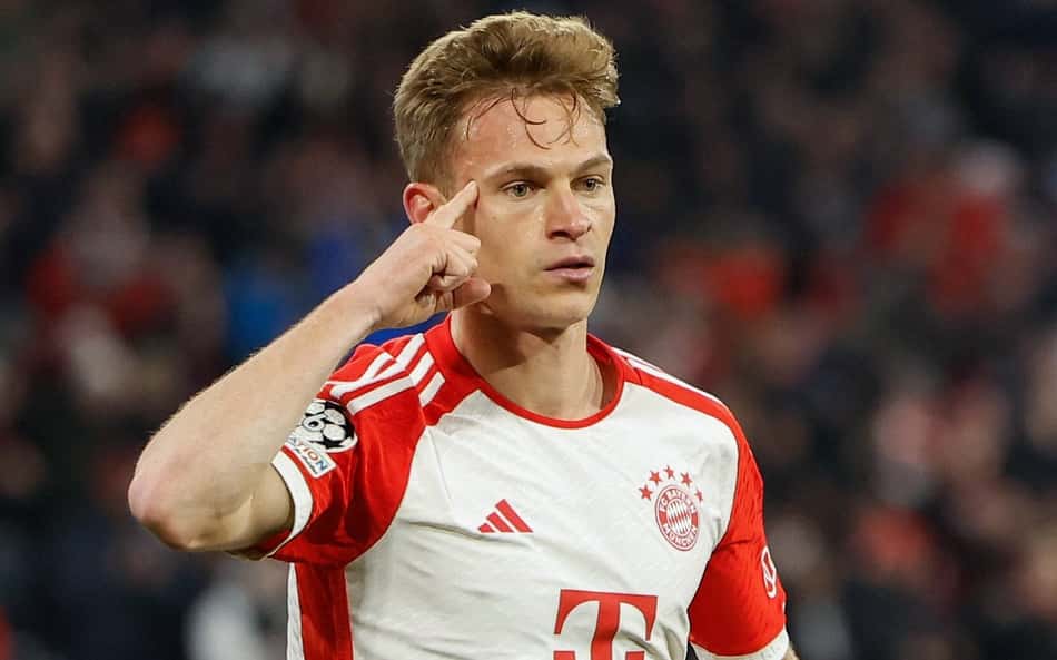 Kimmich, do Bayern, dispara em duelo contra Vini Jr na Champions: 'Tenho que me concentrar'