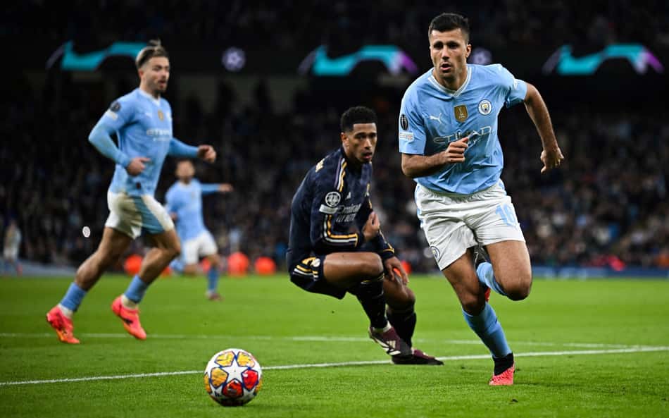 Rodri, do Manchester City, provoca Real Madrid mesmo após queda na Champions: 'Só um time jogou'