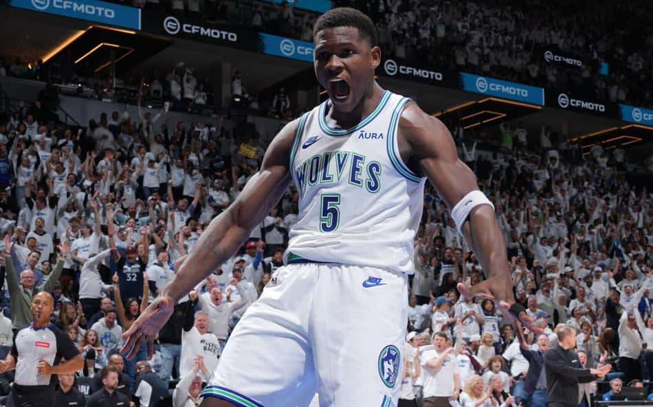 Com um show de Anthony Edwards, Timberwolves atropela Suns