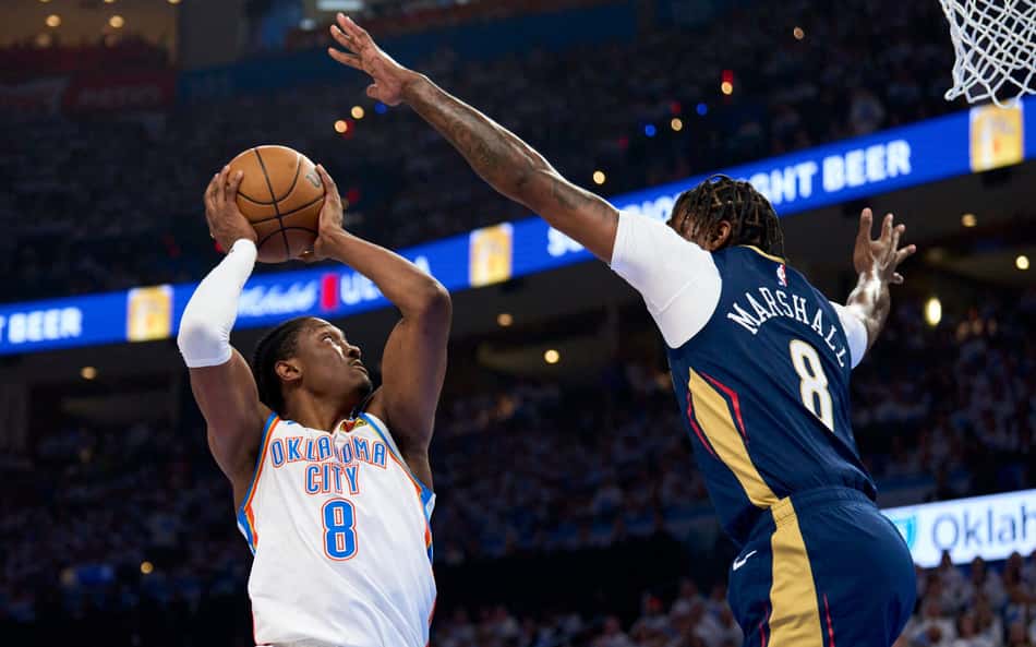 Thunder x Pelicans: onde assistir e horário do segundo jogo dos playoffs da NBA