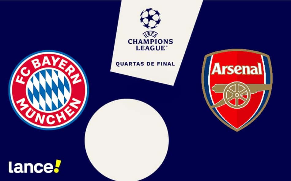 Bayern de Munique x Arsenal: onde assistir, horário e prováveis escalações da partida pela Champions League