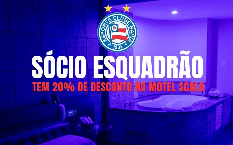 Bahia anuncia desconto em motel para sócios: 'Que o amor vença'