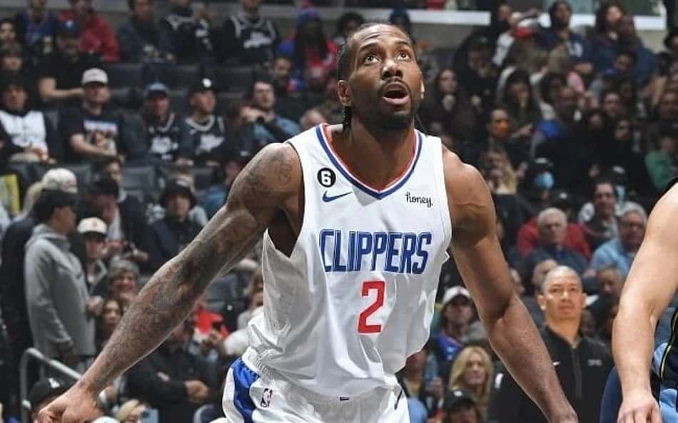 Kawhi Leonard sofre lesão e está fora de jogo dos Clippers