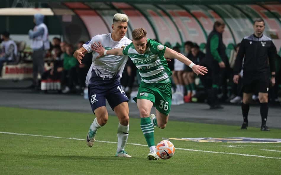 Lucas Lovat retoma titularidade e celebra reação do Akhmat Grozny