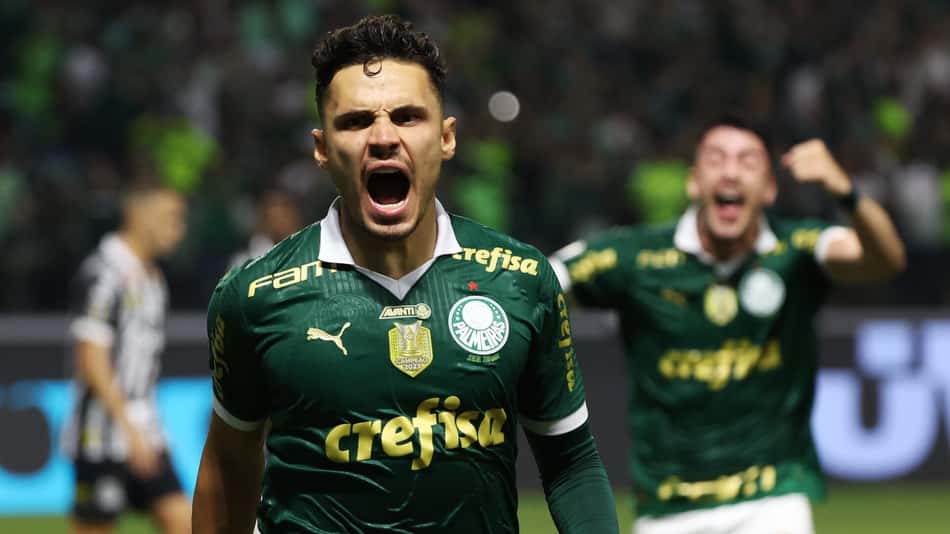 Raphael Veiga – Palmeiras x Santos