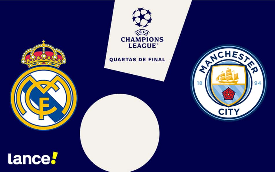 Real Madrid x Manchester City: onde assistir, horário e prováveis escalações da partida pela Champions League