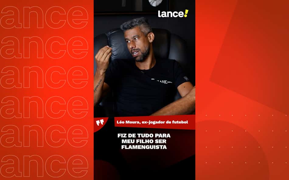Léo Moura revela que fez de tudo para que filho torcesse para o Flamengo